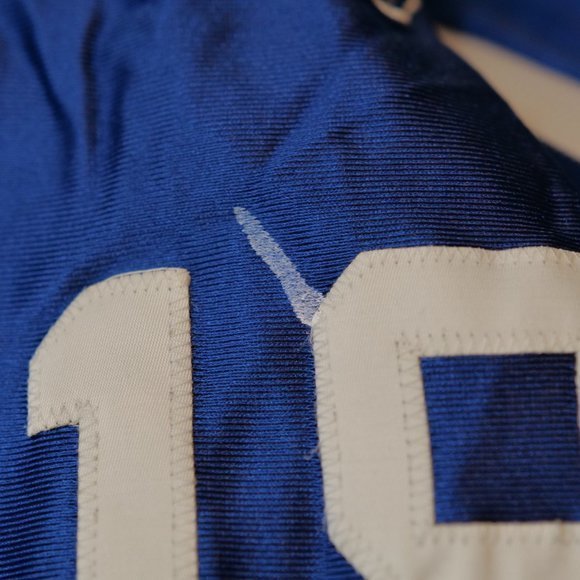 Reebok On Field NFL Peyton Manning #18 Indianapolis Colts Captains Jersey Sz 52 - Picture 7 of 10